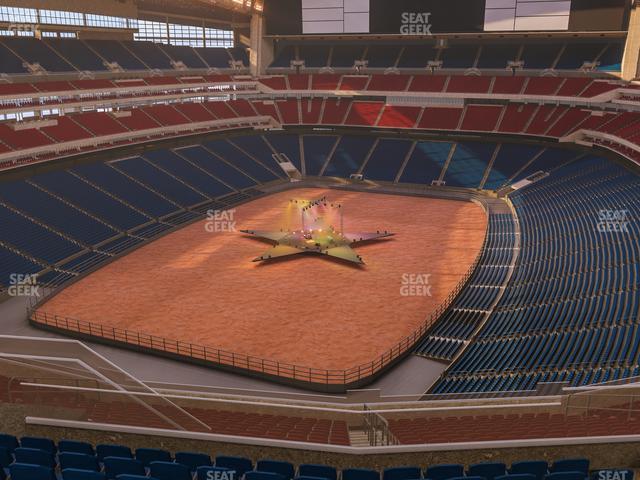 NRG Stadium - Section 618 Seat View NRG Stadium - Section 618 Seat View
