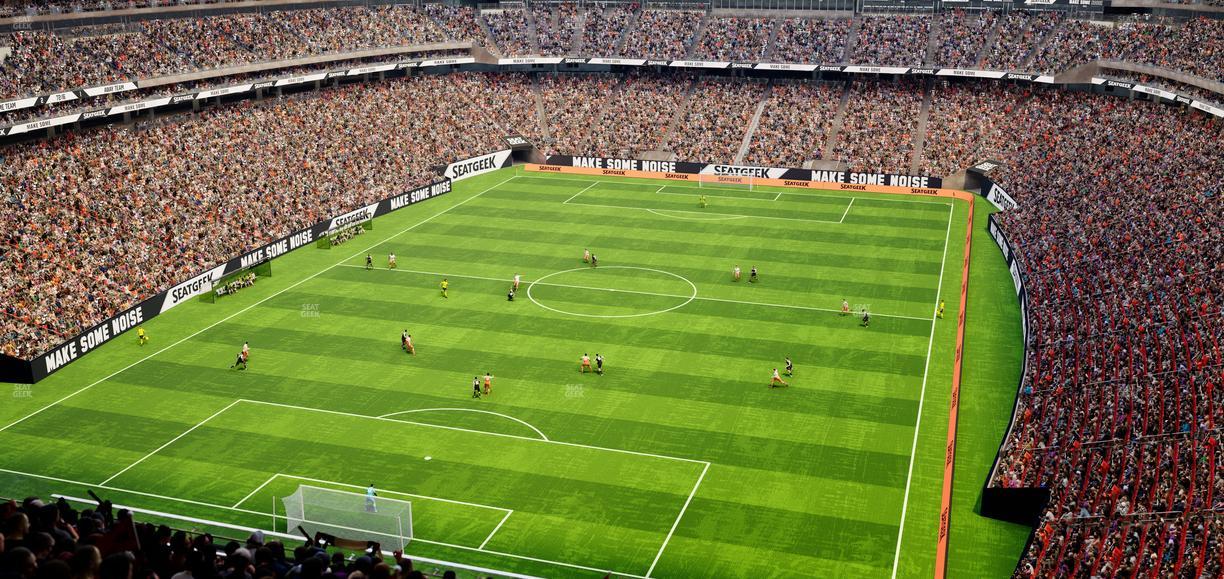 NRG Stadium - Section 619 Seat View