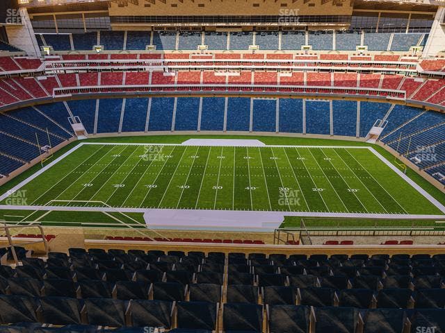 NRG Stadium - Section 634 Seat View