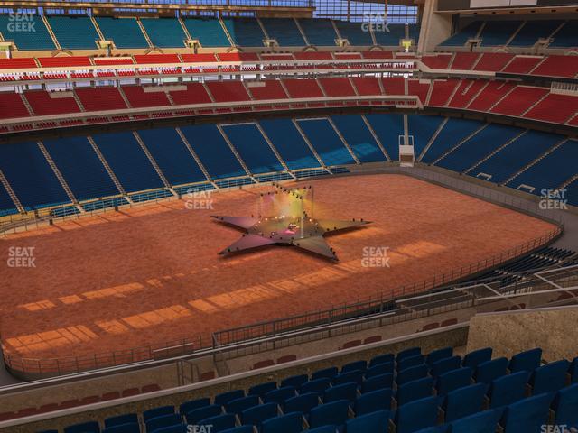 NRG Stadium - Section 638 Seat View NRG Stadium - Section 638 Seat View