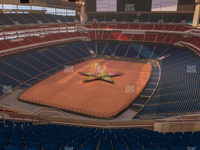 NRG Stadium - Section 718 Seat View NRG Stadium - Section 718 Seat View