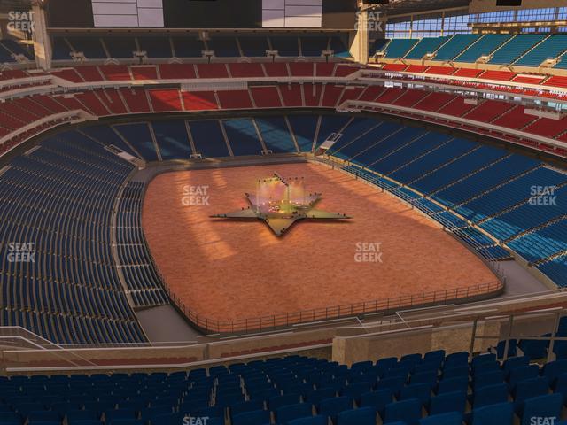 NRG Stadium - Section 724 Seat View NRG Stadium - Section 724 Seat View