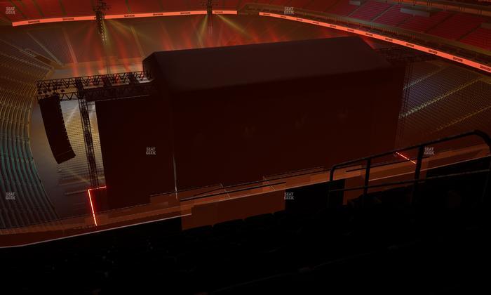 NRG Stadium - Section 724 Seat View