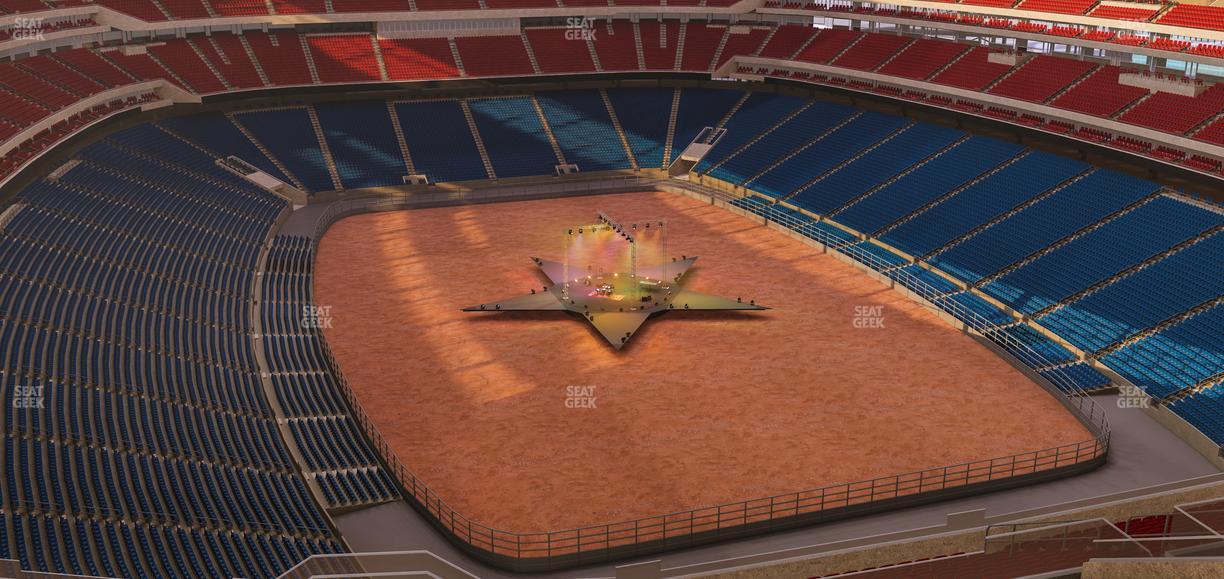 NRG Stadium - Section 725 Seat View
