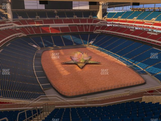 NRG Stadium - Section 725 Seat View NRG Stadium - Section 725 Seat View