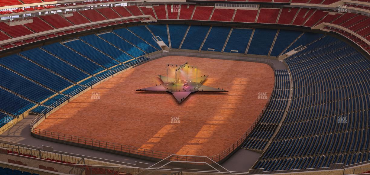 NRG Stadium - Section 744 Seat View