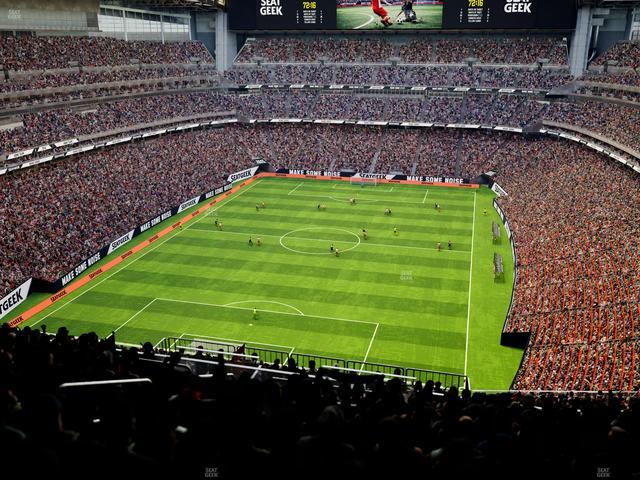 NRG Stadium - Section 745 Seat View