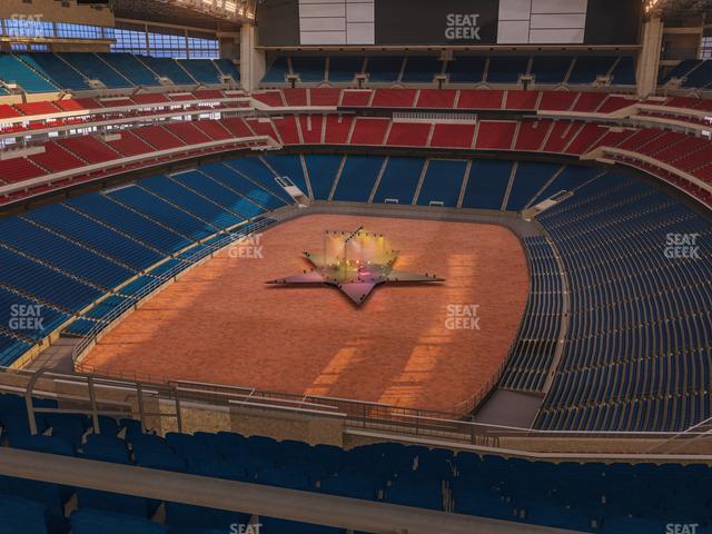 NRG Stadium - Section 745 Seat View NRG Stadium - Section 745 Seat View