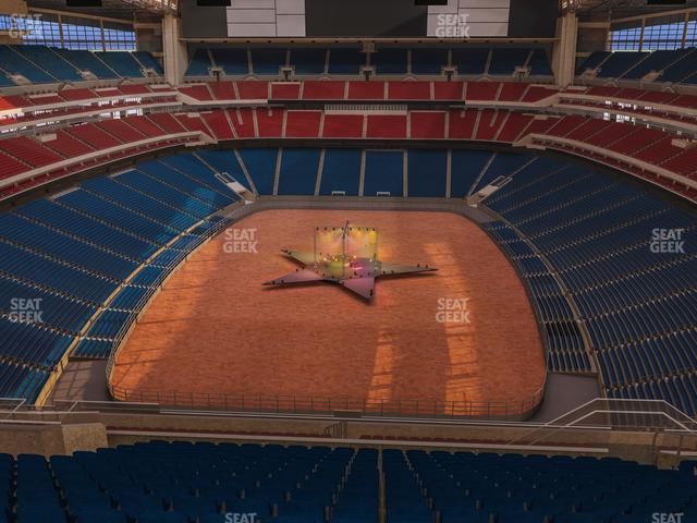 NRG Stadium - Section 747 Seat View NRG Stadium - Section 747 Seat View
