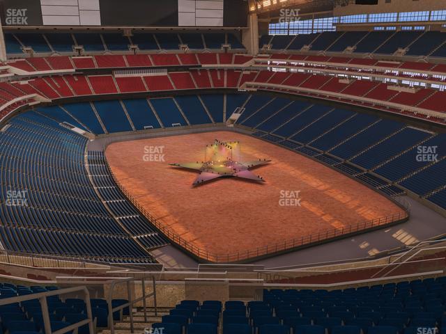 NRG Stadium - Section 752 Seat View NRG Stadium - Section 752 Seat View