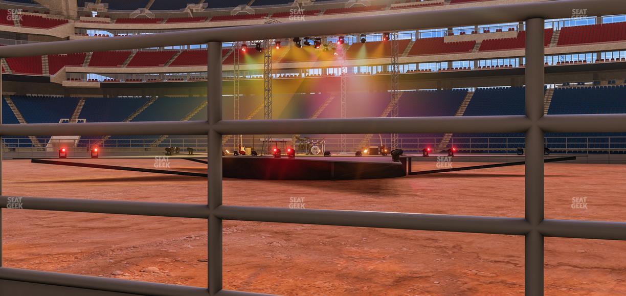 NRG Stadium - Section Action Seats 105 Seat View