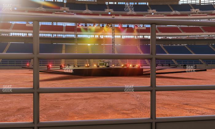 NRG Stadium - Section Action Seats 107 Seat View