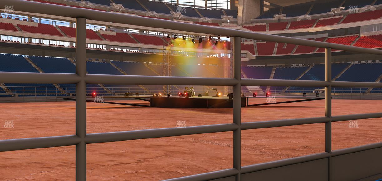 NRG Stadium - Section Action Seats 110 Seat View