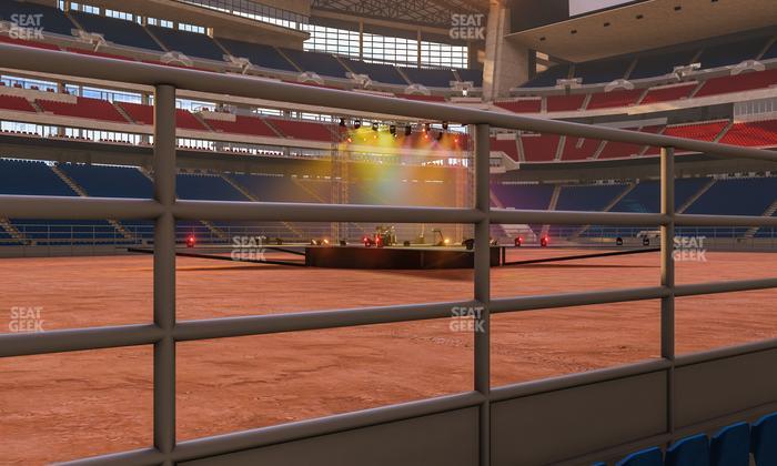 NRG Stadium - Section Action Seats 110 Seat View