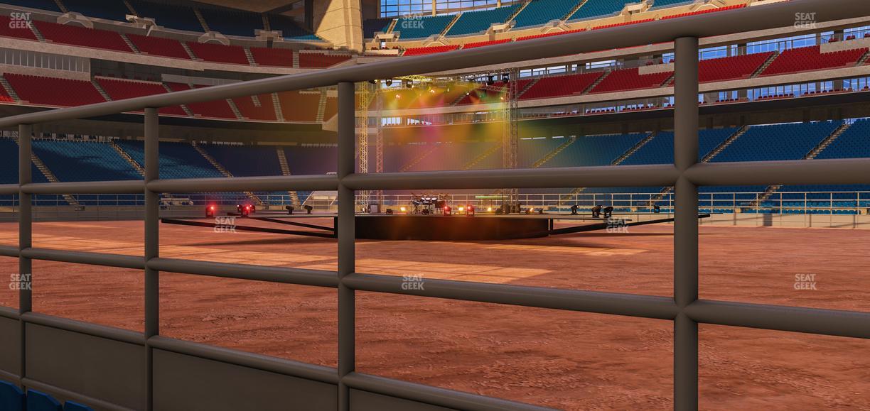 NRG Stadium - Section Action Seats 123 Seat View