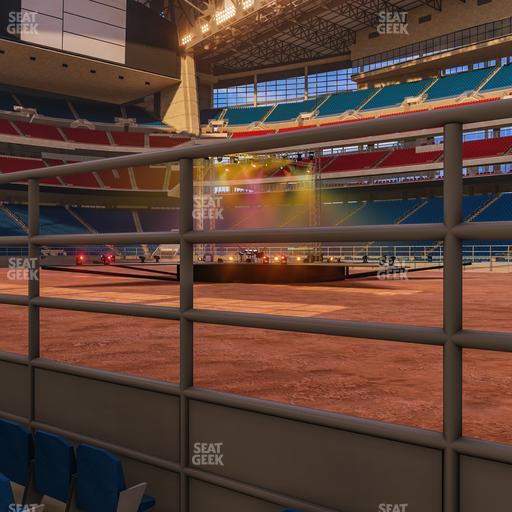 NRG Stadium - Section Action Seats 123 Seat View