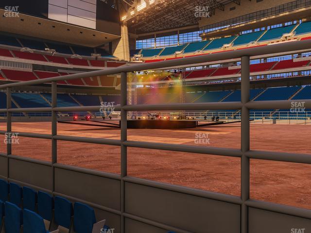 NRG Stadium - Section Action Seats 123 Seat View NRG Stadium - Section Action Seats 123 Seat View