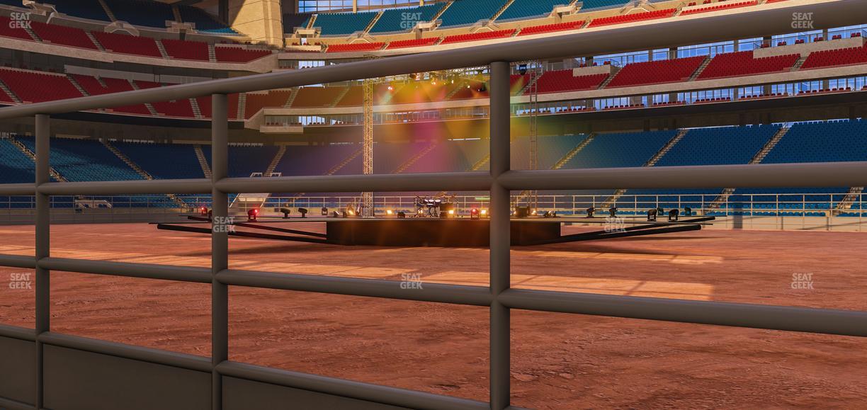 NRG Stadium - Section Action Seats 124 Seat View
