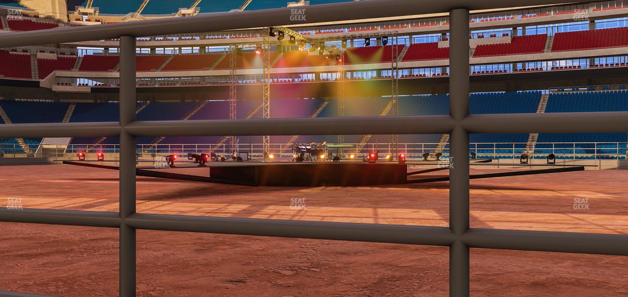 NRG Stadium - Section Action Seats 125 Seat View