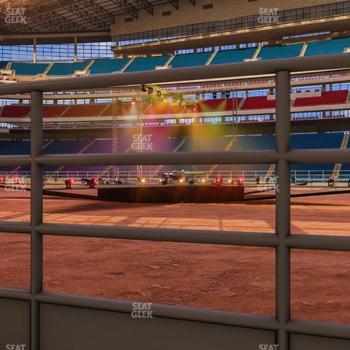 NRG Stadium - Section Action Seats 125 Seat View