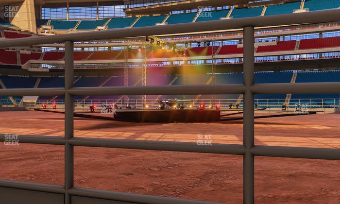 NRG Stadium - Section Action Seats 125 Seat View