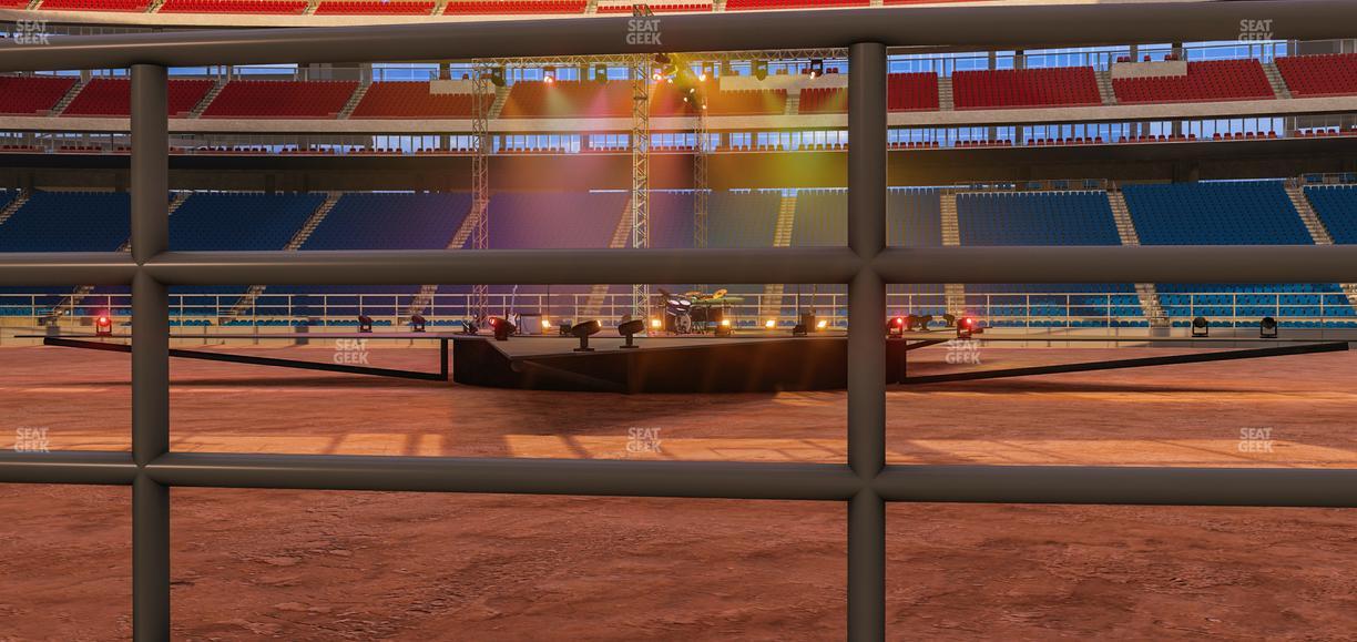 NRG Stadium - Section Action Seats 126 Seat View