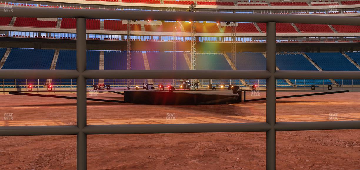 NRG Stadium - Section Action Seats 127 Seat View