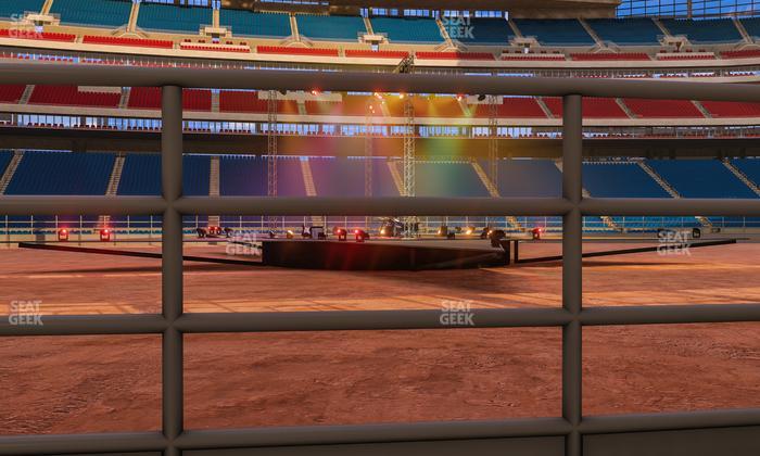NRG Stadium - Section Action Seats 127 Seat View