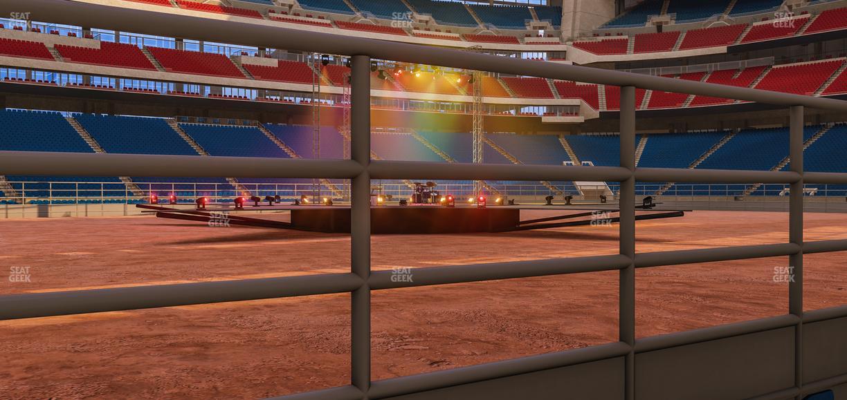 NRG Stadium - Section Action Seats 129 Seat View