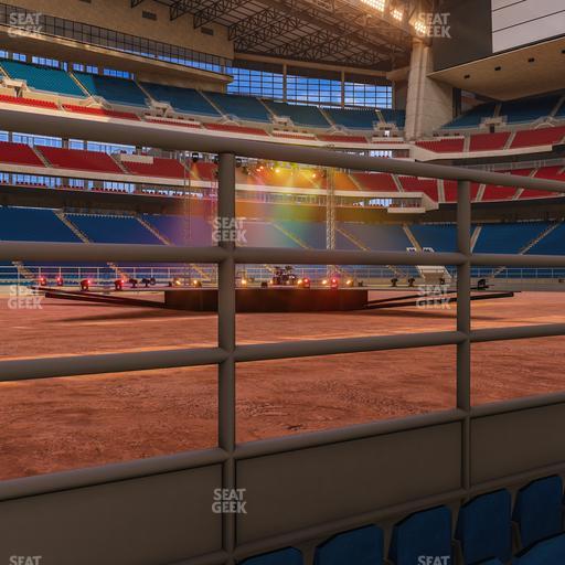 NRG Stadium - Section Action Seats 129 Seat View