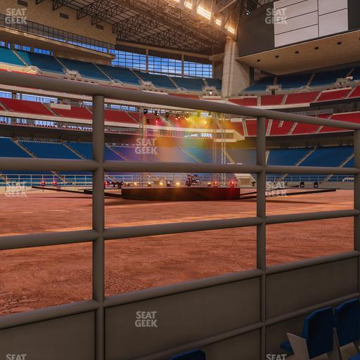 NRG Stadium - Section Action Seats 130 Seat View