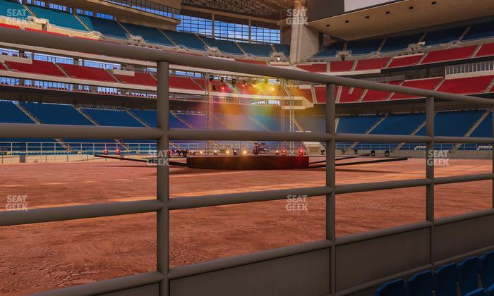 NRG Stadium - Section Action Seats 130 Seat View