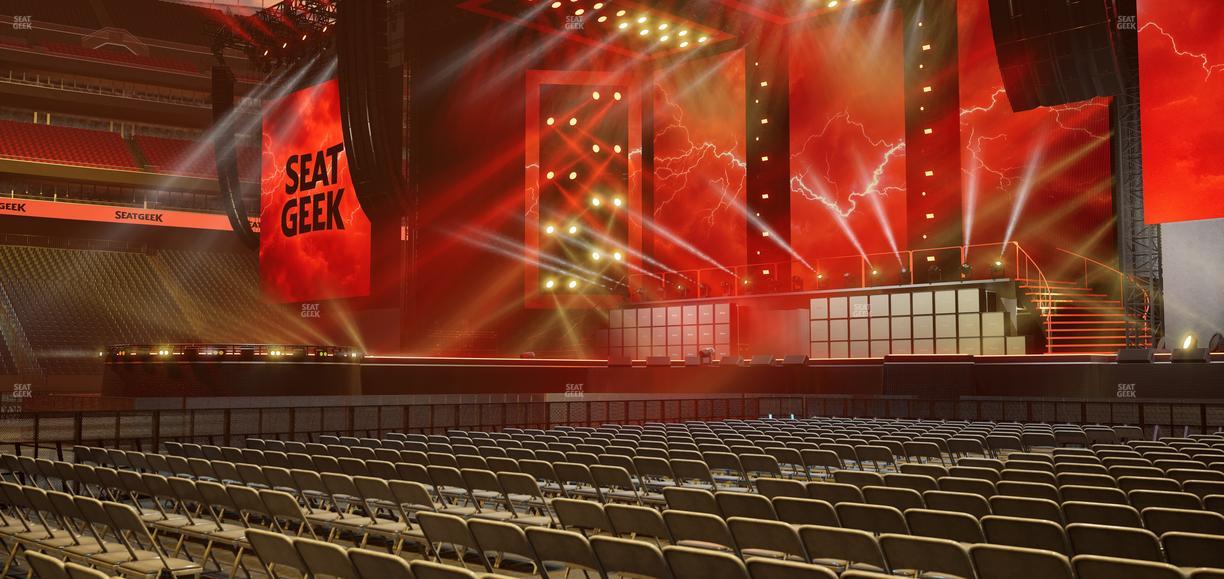 NRG Stadium - Section Floor A Seat View