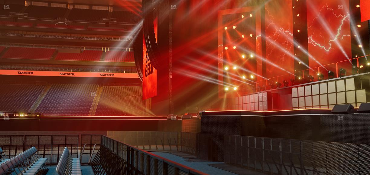 NRG Stadium - Section Floor A Seat View
