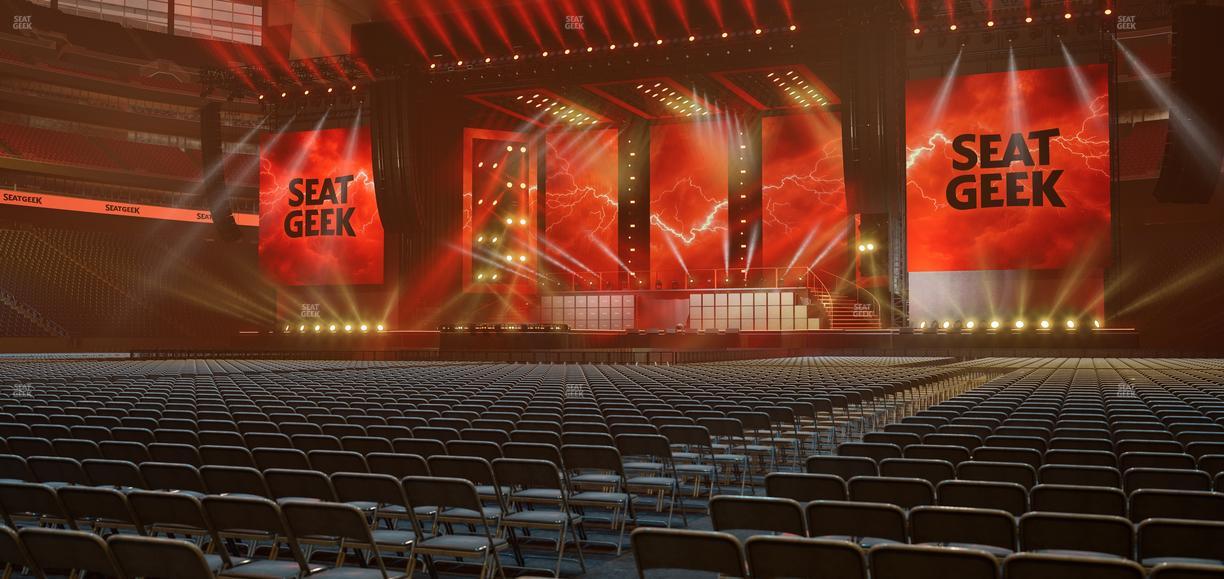 NRG Stadium - Section Floor Ada F Seat View