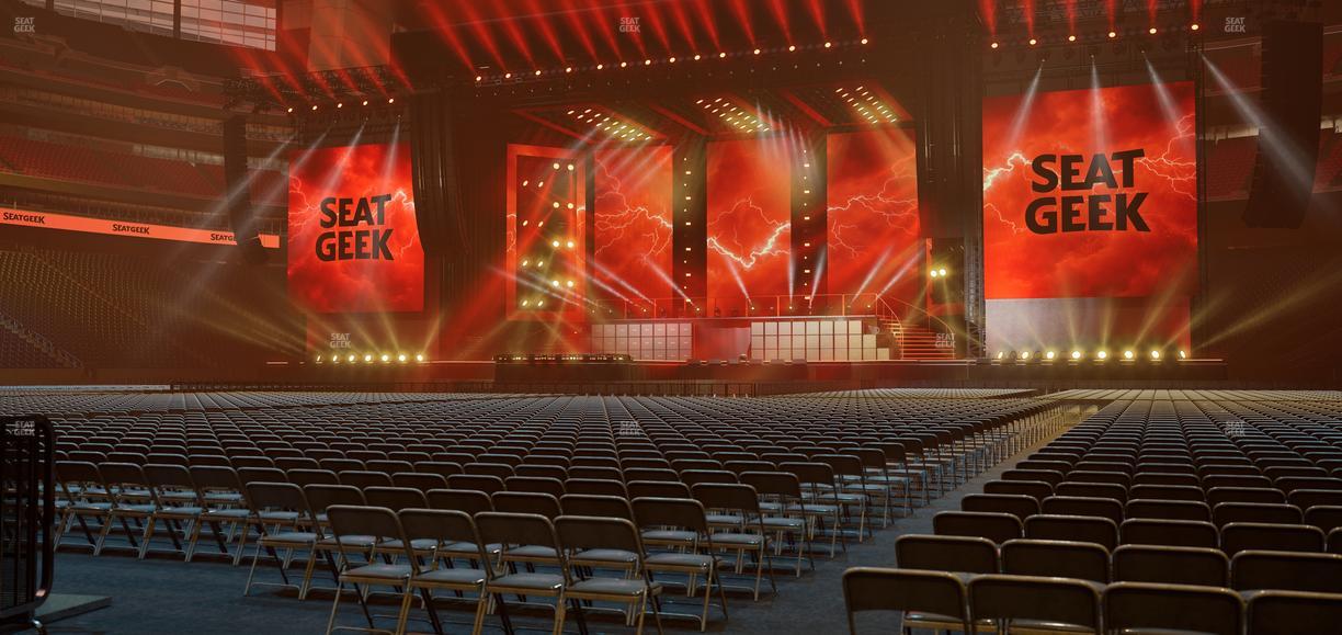 NRG Stadium - Section Floor Ada F Seat View