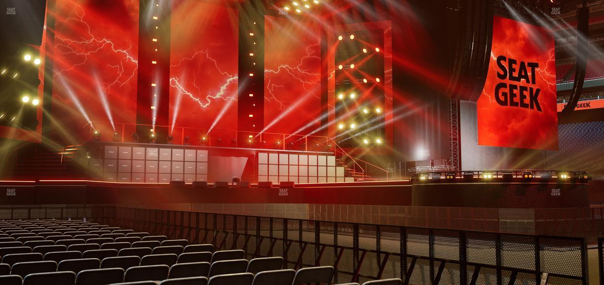 NRG Stadium - Section Floor D Seat View