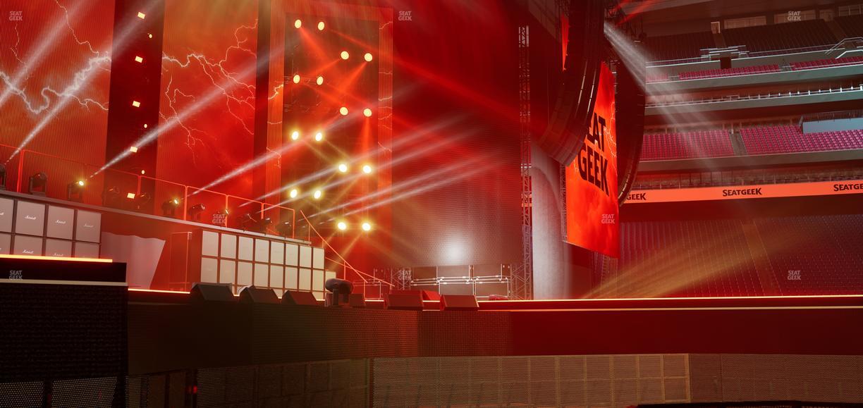 NRG Stadium - Section Floor D Seat View