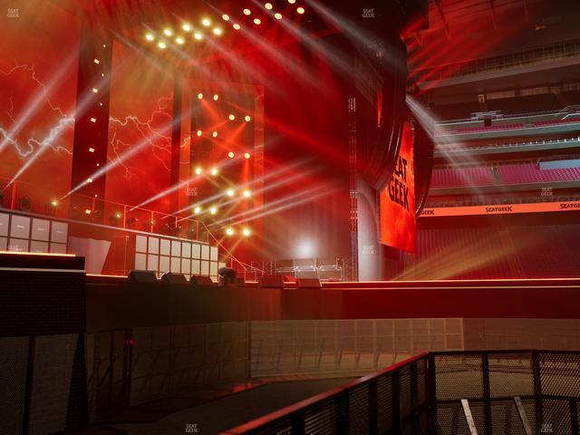 NRG Stadium - Section Floor D Seat View