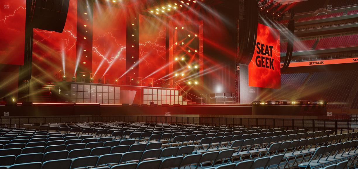 NRG Stadium - Section Floor E Seat View