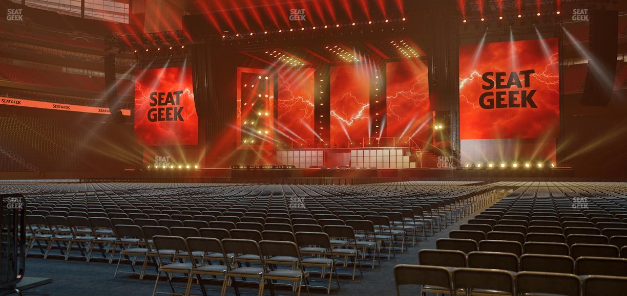 NRG Stadium - Section Floor F Ada Seat View