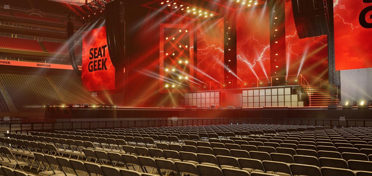 NRG Stadium - Section Floor F Seat View