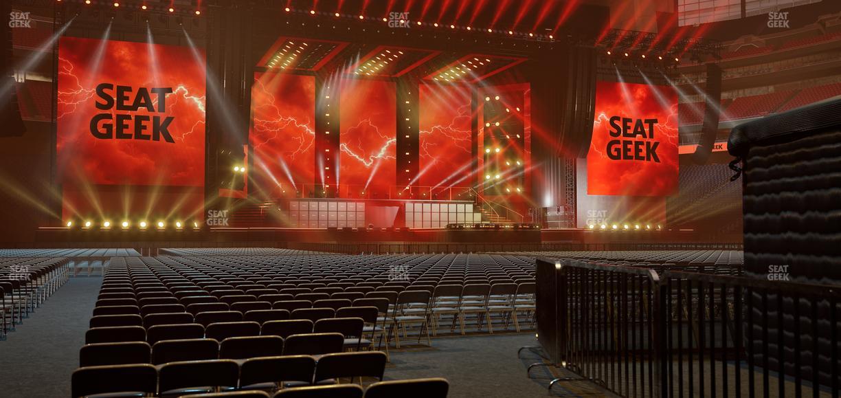 NRG Stadium - Section Floor J Seat View