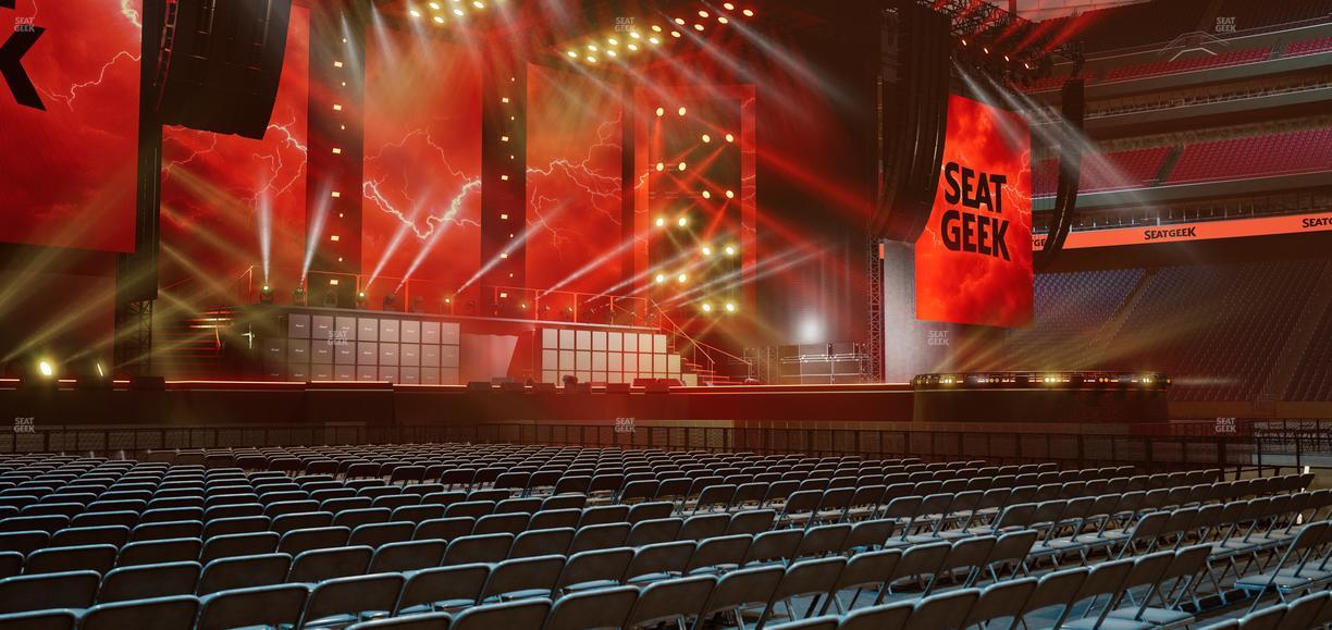 NRG Stadium - Section Floor K Seat View