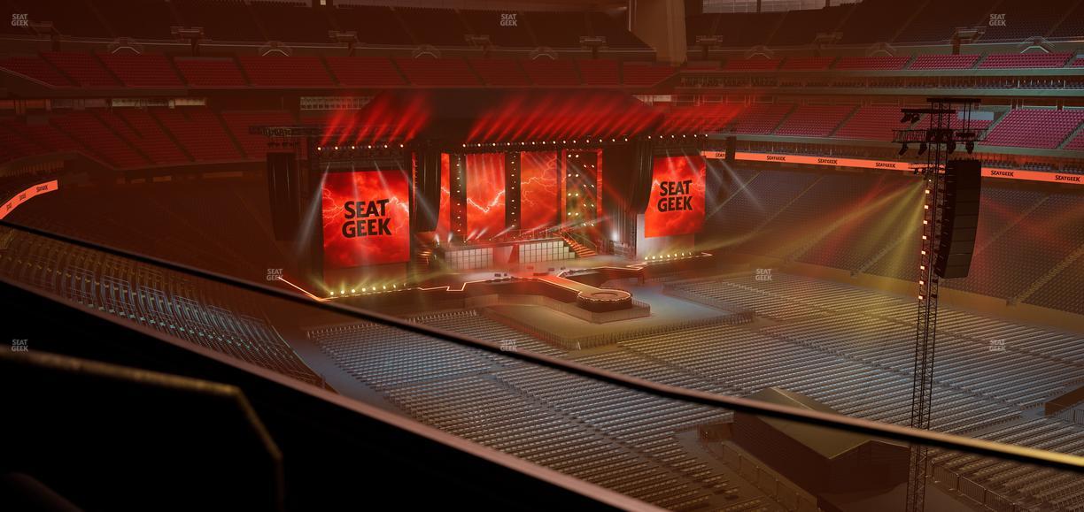 NRG Stadium - Section Suite 406 Seat View