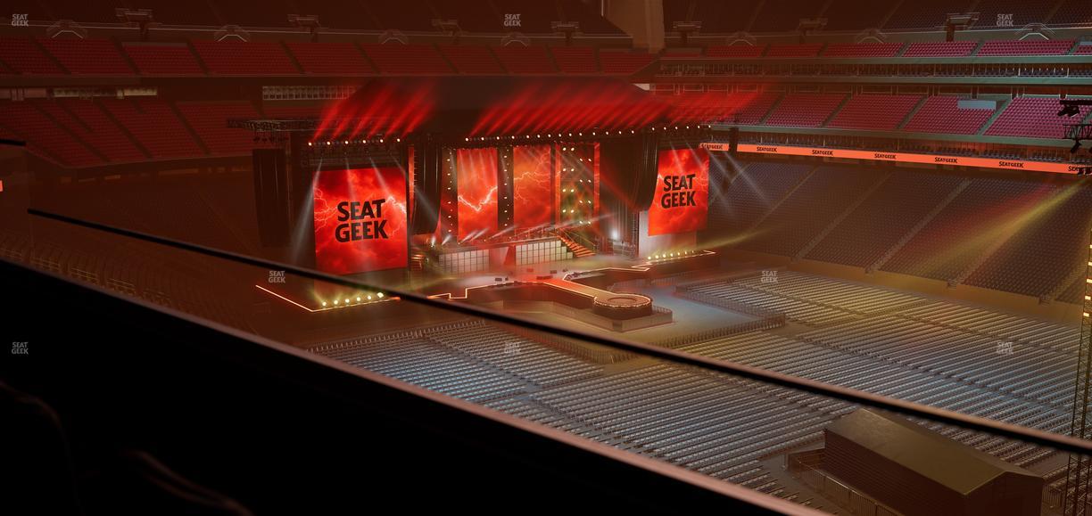 NRG Stadium - Section Suite 411 Seat View