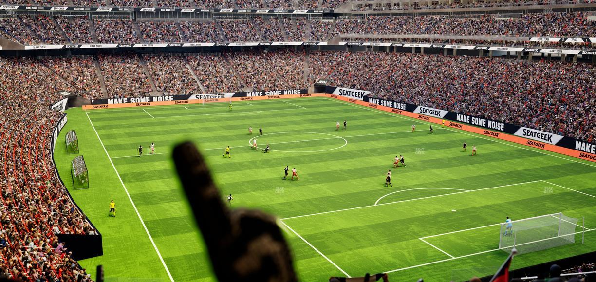 NRG Stadium - Section Tdown Suite 327 Seat View