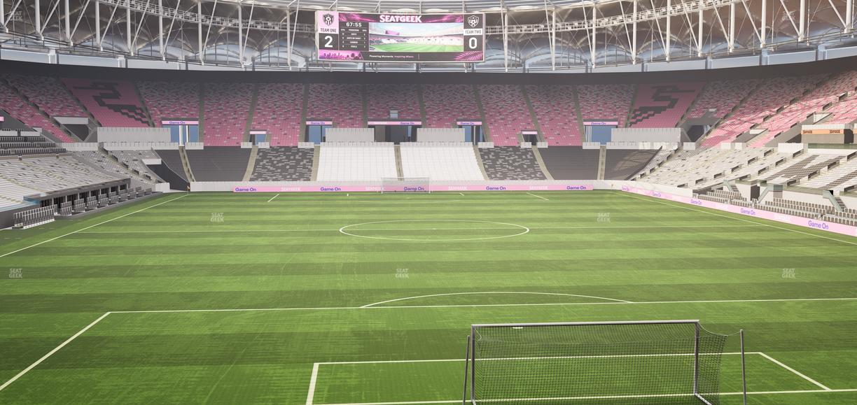 Nu Stadium - Section 107 Ada Seat View