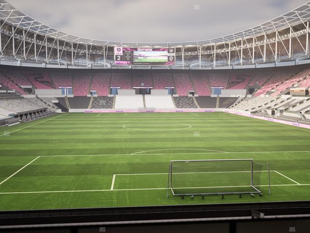 Nu Stadium - Section 107 Ada Seat View Nu Stadium - Section 107 Ada Seat View