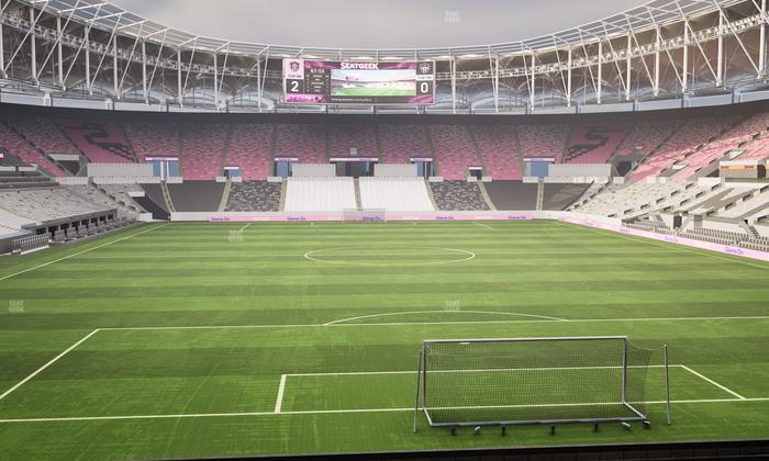 Nu Stadium - Section 107 Ada Seat View